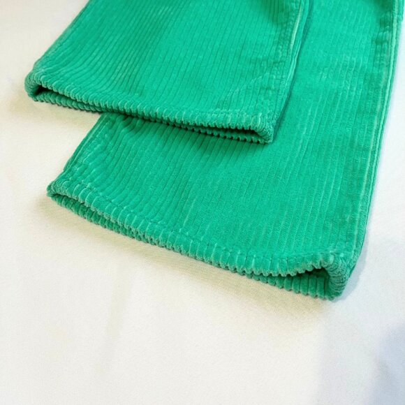 NWT LEVI'S RIBCAGE STRAIGHT ANKLE PANTS IN ELECTRIC GREEN - 27 - Picture 8 of 11
